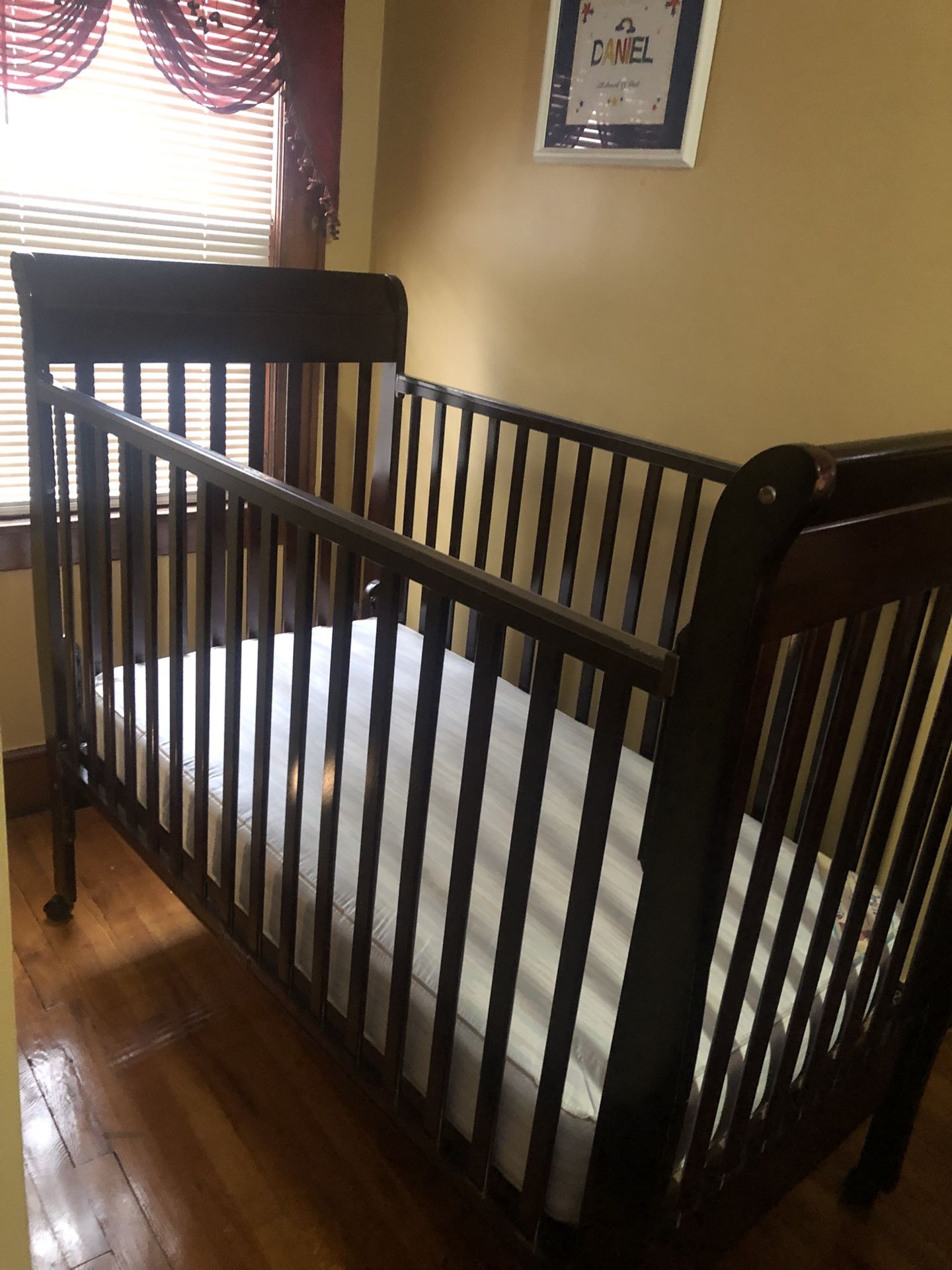 Baby Crib & Mattress.