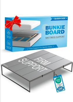 Bunkie Board Queen Size (60x80''), Heavy Duty Bed Board for Frame
Sleeper Sofa Support Board to Stop Sagging Mattress, Breathable, Noise Minimizing, M