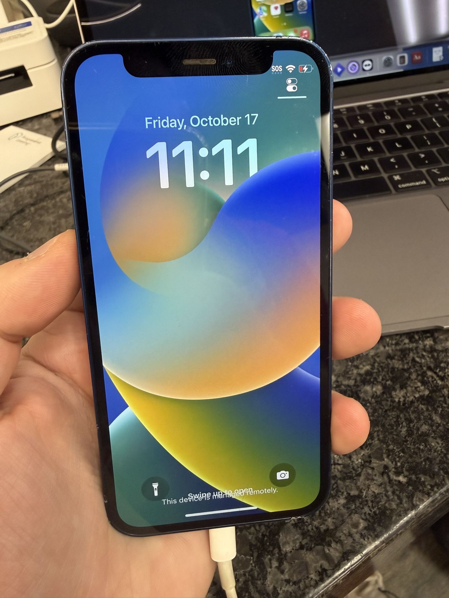 iPhone 12 Mini 256gb Blue Unlocked C Grade