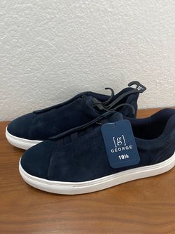 Navy Sneakers Size 10.5