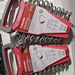 New HUSKY 10 Pcs Universal Combination Wrench Set