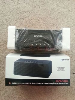 Craig Bluetooth wireless speaker