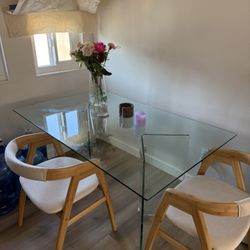 Glass Dining Table
