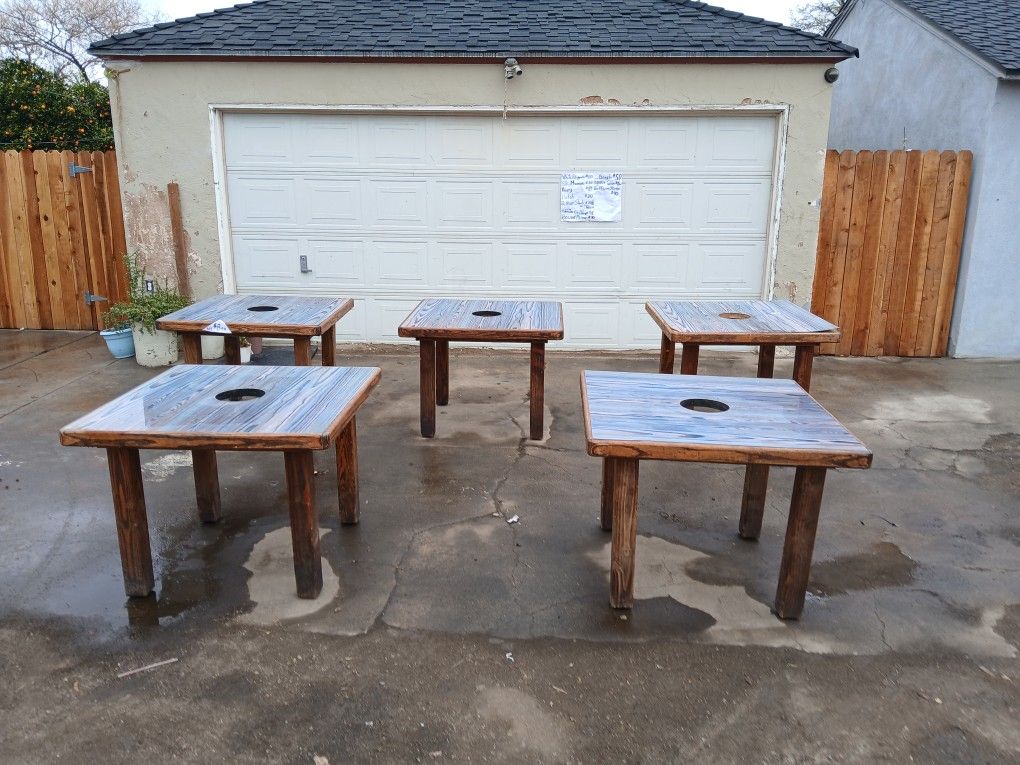 Wood Tables (Patio/Restaurant)