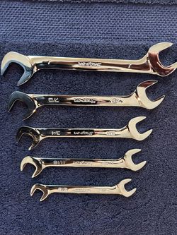 Snap-on SAE Four-way angle head open end wrench