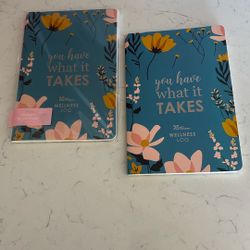 Two New You Have What It Takes Wellness Log