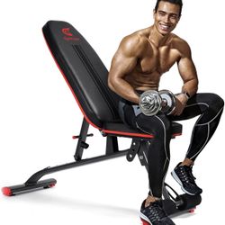 New in box Decline Bench Adjustable Exercise Bench for Home Gym, Utility Weight Bench Incline Strength Training Bench for Full Body Workout