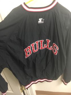 Vintage Chicago Bulls windbreaker crew neck