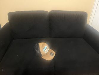 Black single Couch