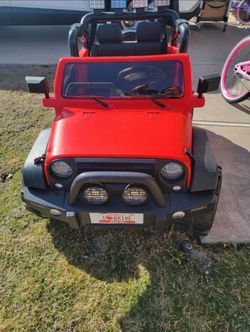Red Power Wheels Sport Truck