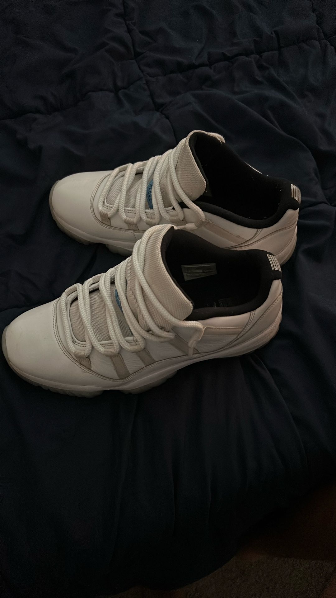Jordan 11 Low White And Blue
