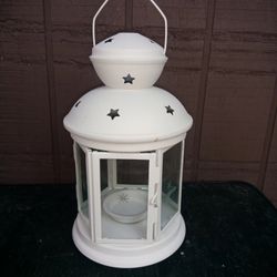 Vintage  IKEA Metal Lantern Candle Holder 
