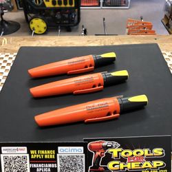 PICA VISOR Marker- Yellow $12 EACH