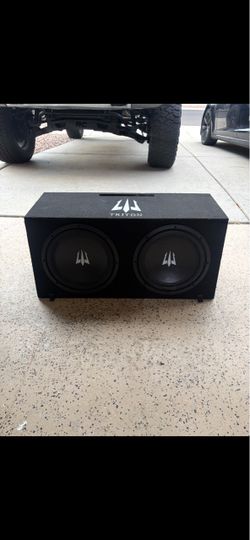 Triton Dual Subwoofer Enclosure Box