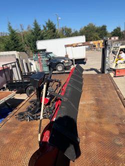 Snow Plow Blade with Mount and Light