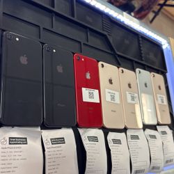 7 X Apple iPhone 8 64gb (Pre Owned - Unlocked) 