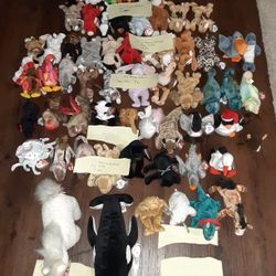 Ty Beanie Babies Huge Lot..some Rare Items