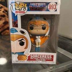 Funko Pop! Animation: Masters of The Universe - Sorceress Vinyl Figure (Bundled with Pop Box Protector Case)