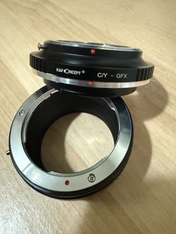 Camera lens adaptor CY to Leica L mount