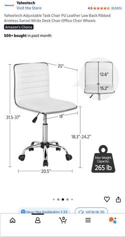 Chair leather very solid