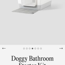 Doggy Bathroom + Small Crate