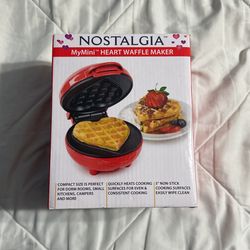 MyMini Heart Waffle Maker