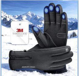 Brand New (M)Winter Gloves Men Women Made with 3M Thinsalute