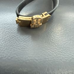 Tory Burch Leather Turlock Bracelet 