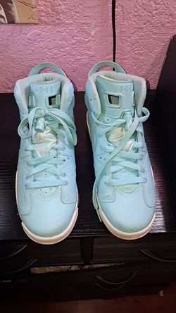 Air Jordan 6 Mint Green High-Top Sneakers