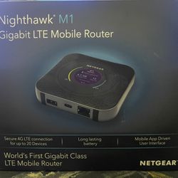 NETGEAR! Nighthawk M1 Mobile Router!