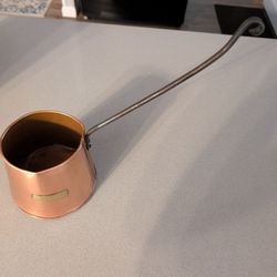 1950's Copper Cider Jug With Long Handle