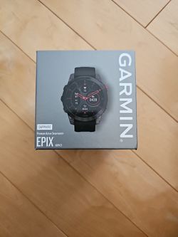 Garmin Epix 2 Saphire Black Titanium  47" Watch