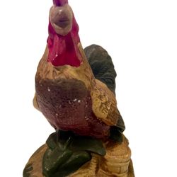 Ceramic Rooster Figurine 