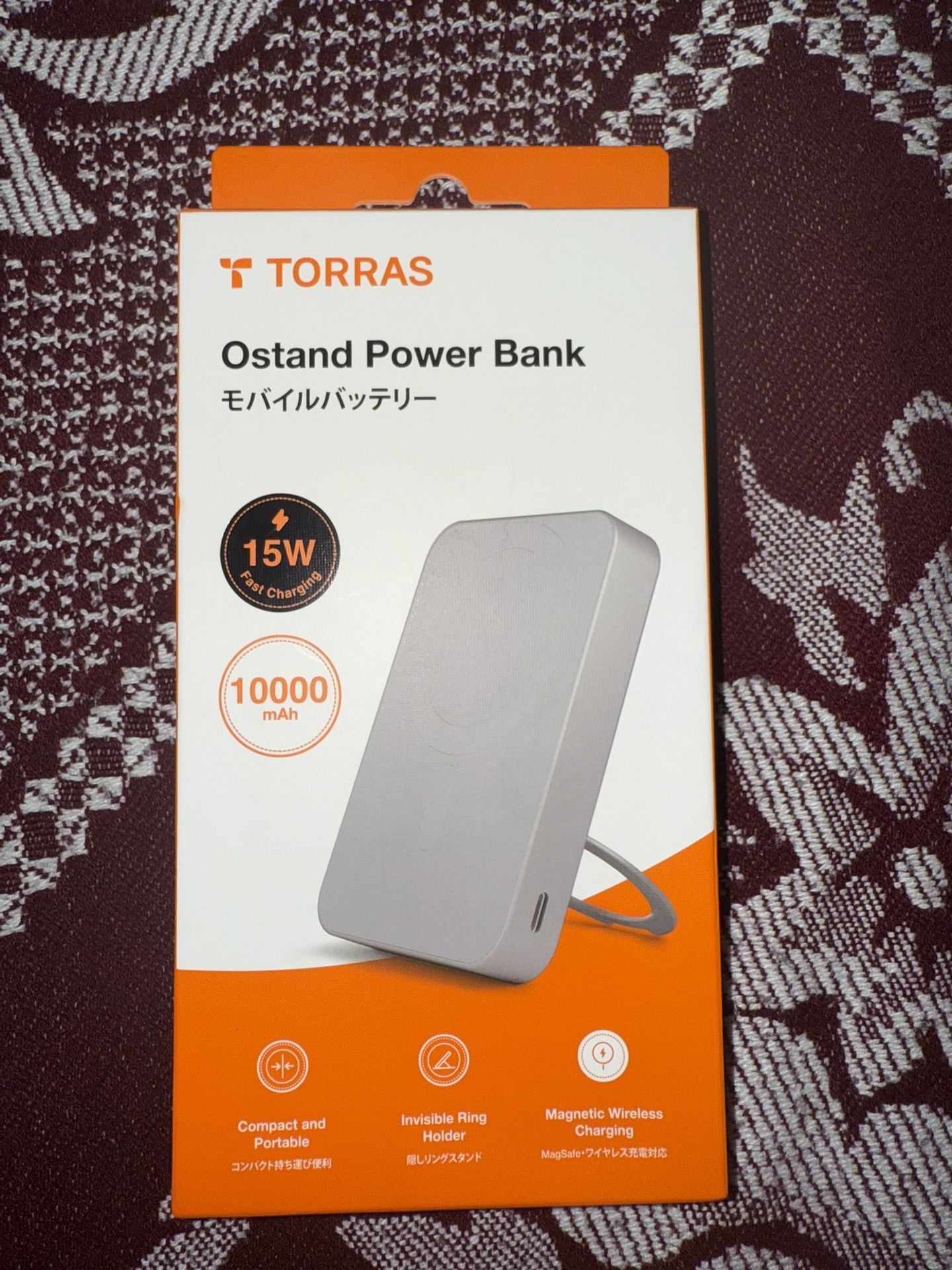 Torras Ostand Power Bank (brand new- In Box)