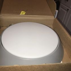 Lithonia Lighting 13" Versi Lite Textured LED Flush Mount FMML 13 840 DNA
