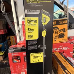 New Ryobi 40V Brushless String Trimmer Kit 