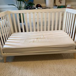 Convertible Crib and Newton Mattress