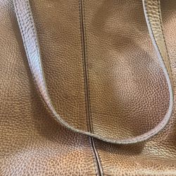 Duluth trading Brown Leather Tote 