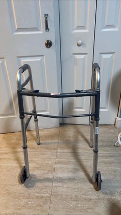 Walker with wheels