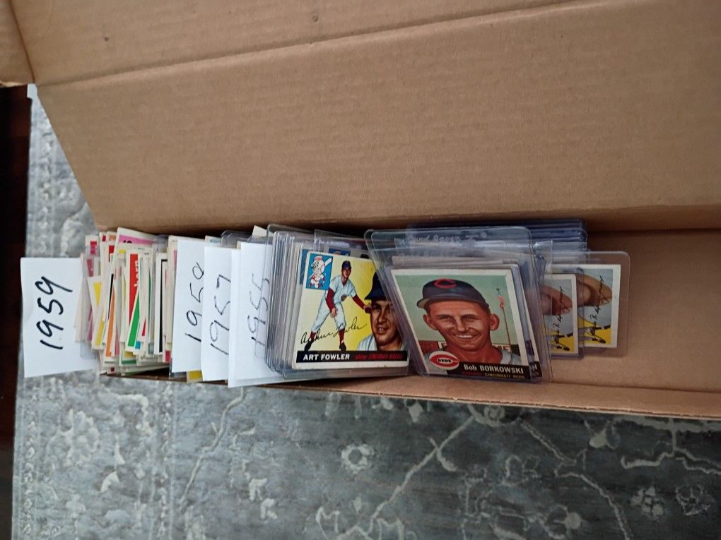 Vintage Baseball Cards: 1950's