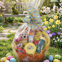 Bluey Easter Basket Large 🐰🧡💙✨