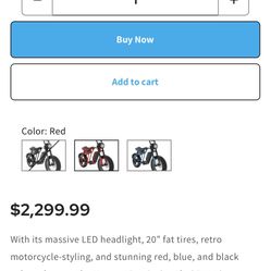 Hover 1 E-bike 