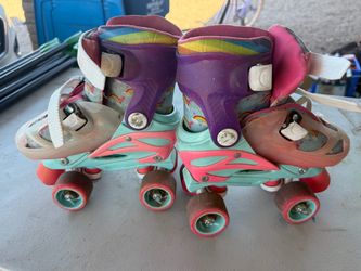 Kids Unicorn Quad Roller Skates