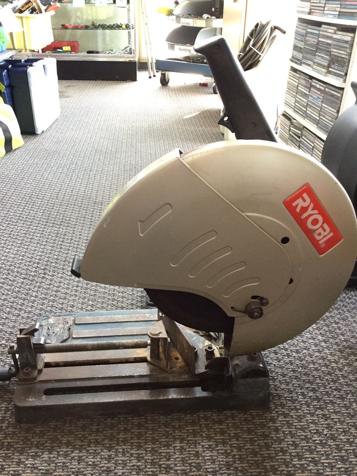 Ryobi 14 inch metal clearance cut off saw