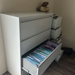 Quilting Fabric File Cabinet