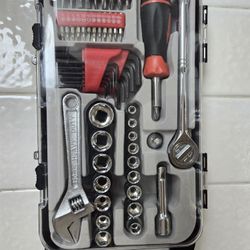 PROJECT SOURCE ALL-PURPOSE DRIVE TOOL SET 55 PCS