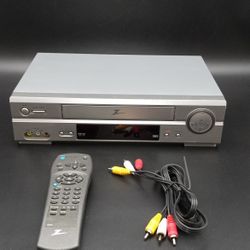 Zenith,VCR with Remote And Cable. Works Great. 