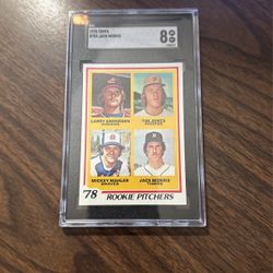 SGC 1978 Topps Jack Morris RC 