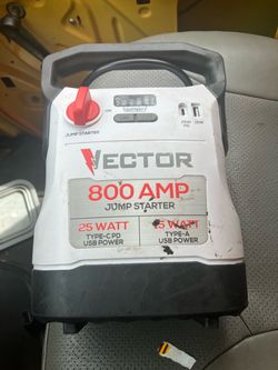 VECTOR 800 Amp Jump Starter with USB Power