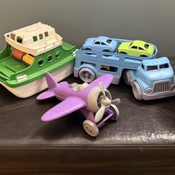 Green Toys. Land, Sea And Air Vehicles 